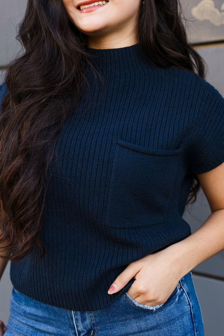 The Layer Player Short Sleeve Sweater
