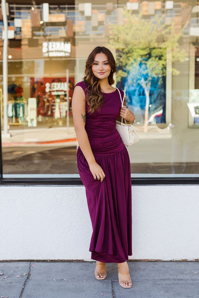 The Willow Drop-Waist Midi Dress