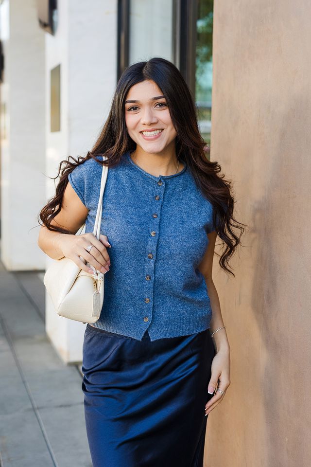 The Simple Things Sleeveless Cardigan