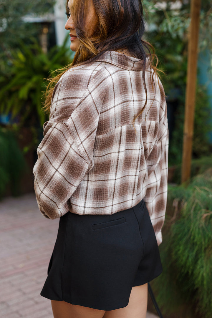 The Skort Circuit Wrap Mini Skorts