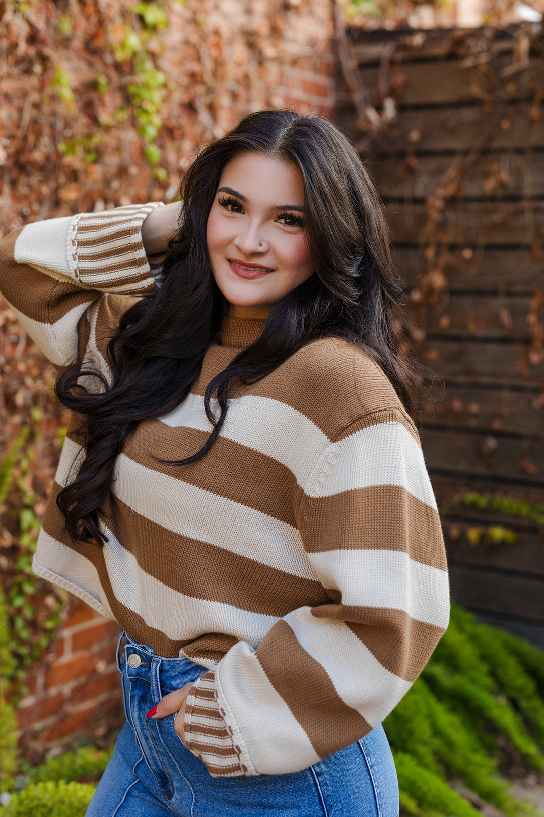 The Flip Side Striped Sweater