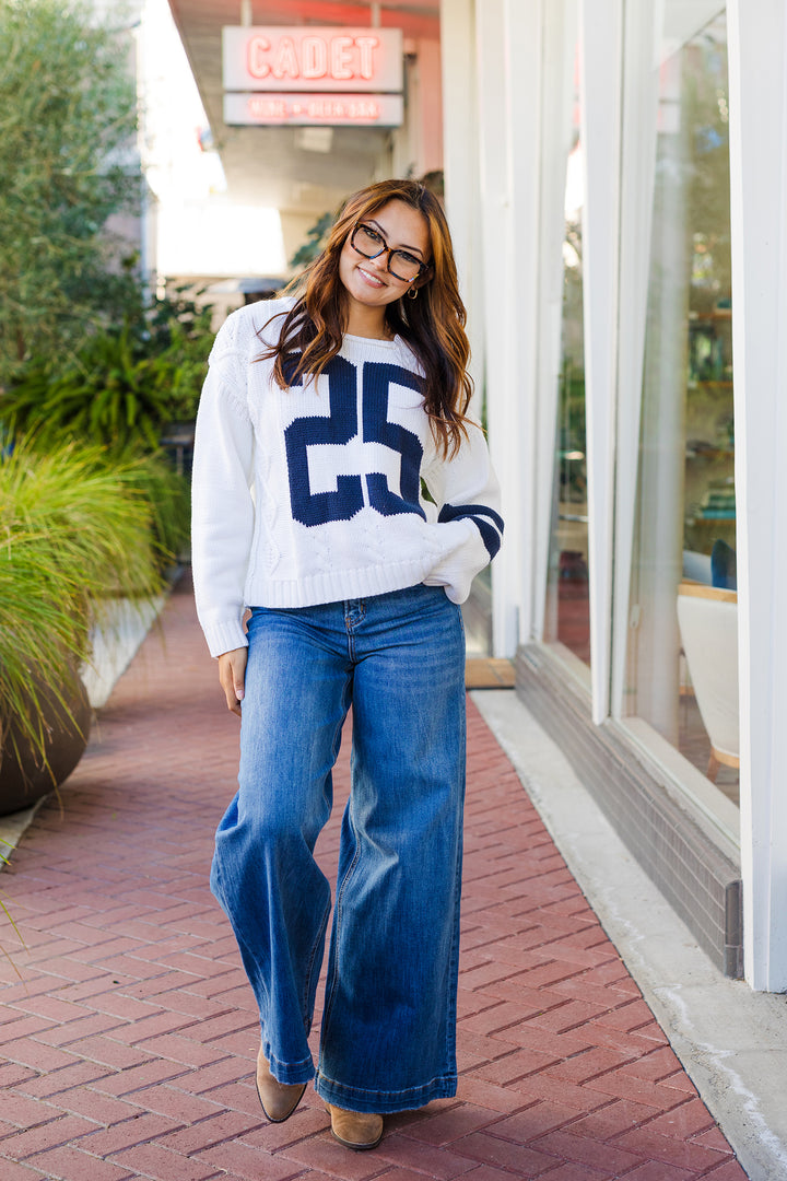 The Long Story Wide Leg Jeans