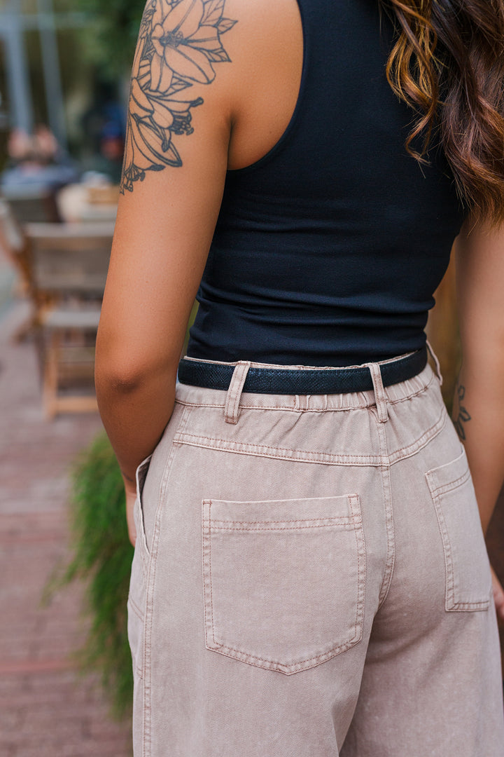 The Handy Work Ultra Wide Leg Carpenter Pants