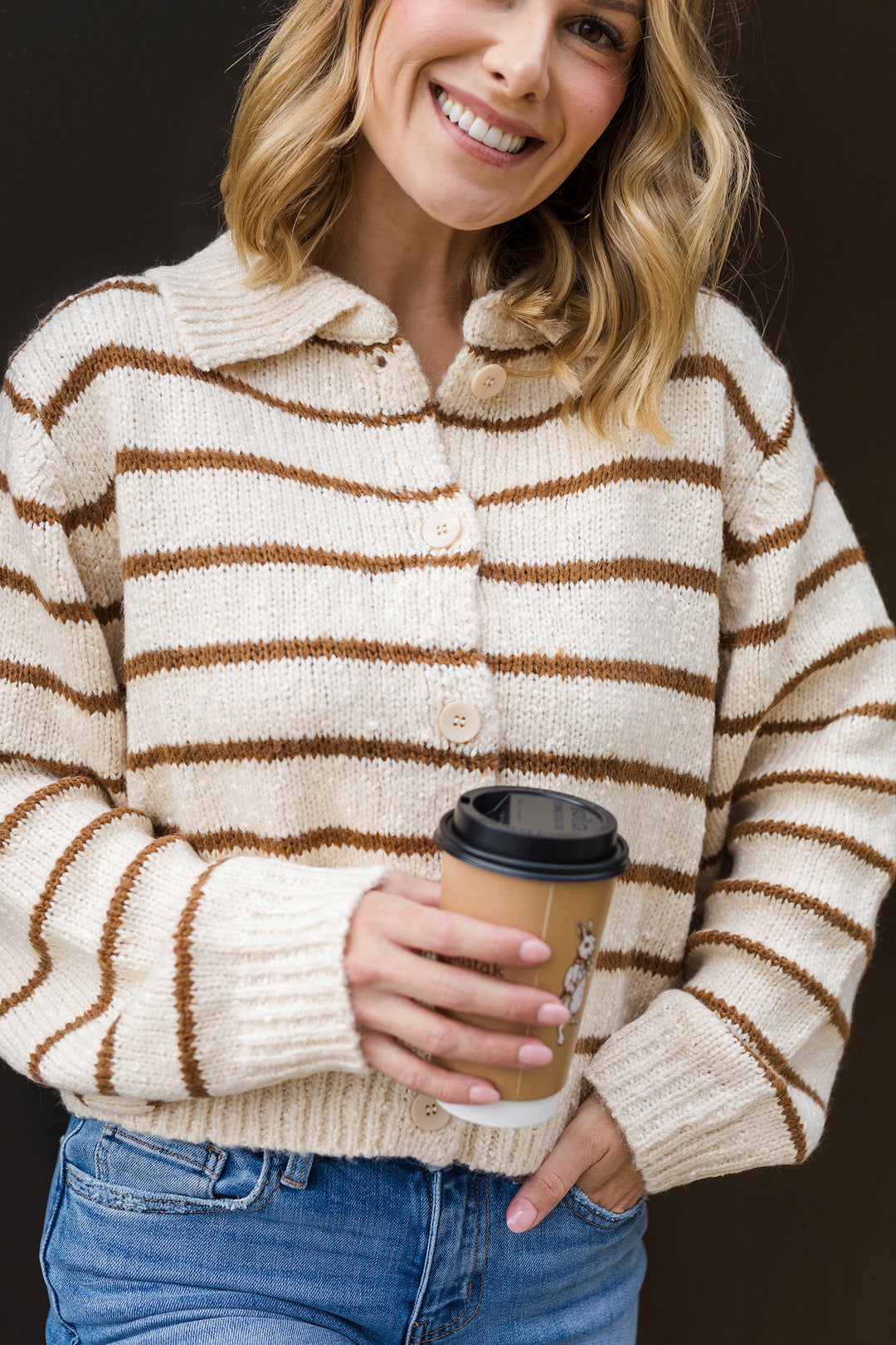 The Love Lines Striped Cardigan