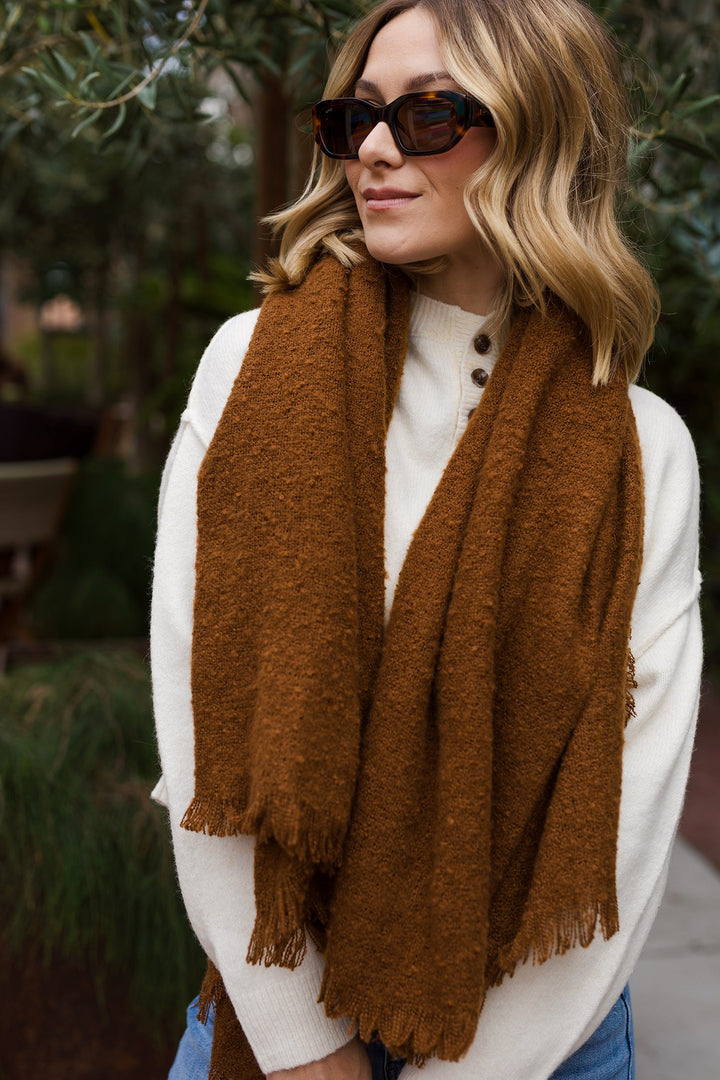 The Sienna Soft Luxury Mohair Square Scarf