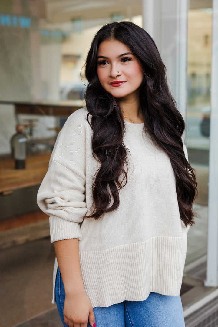 The Snuggled By The Fire Oversized Sweater