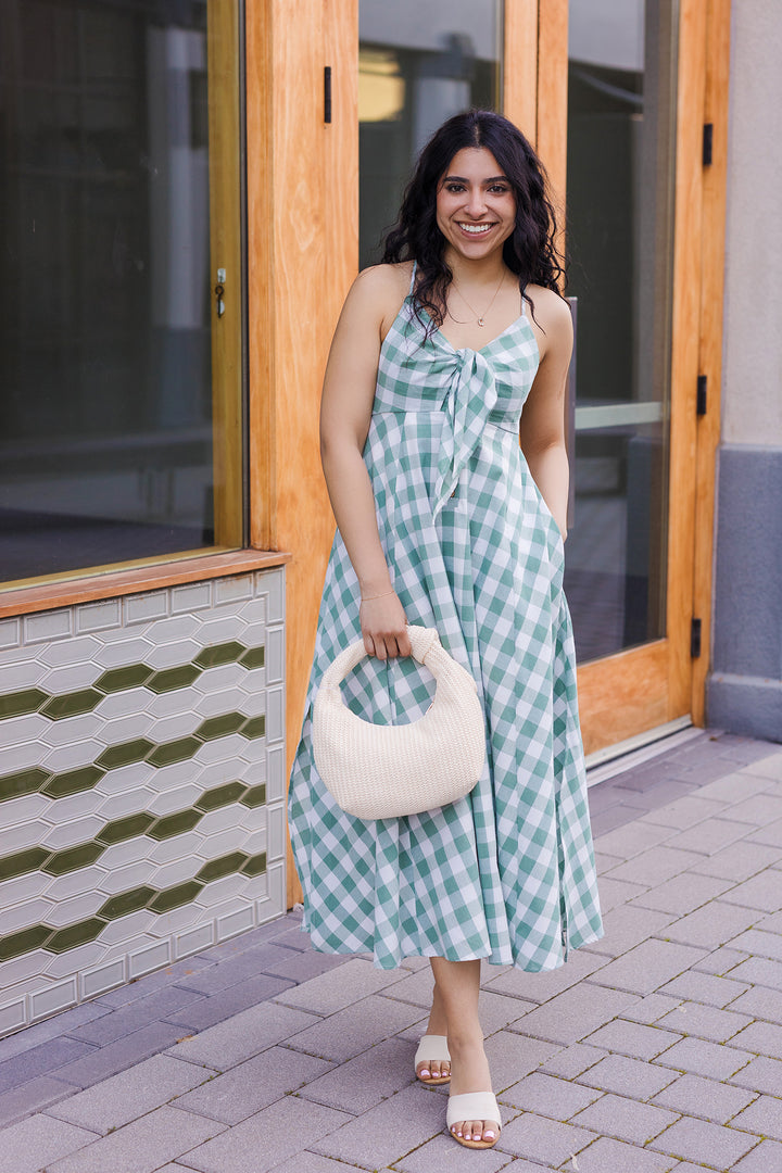 The Clover Fields Gingham Dress
