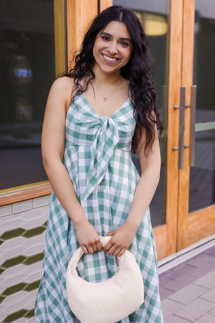 The Clover Fields Gingham Dress