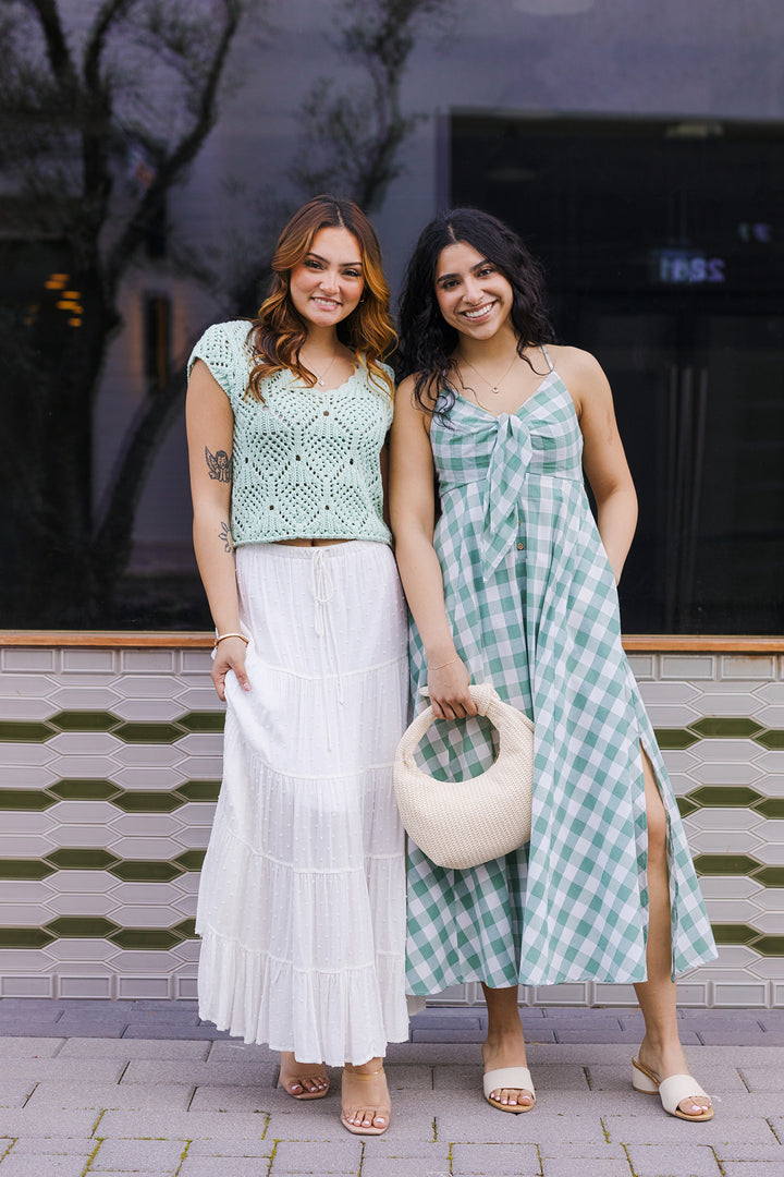 The Clover Fields Gingham Dress