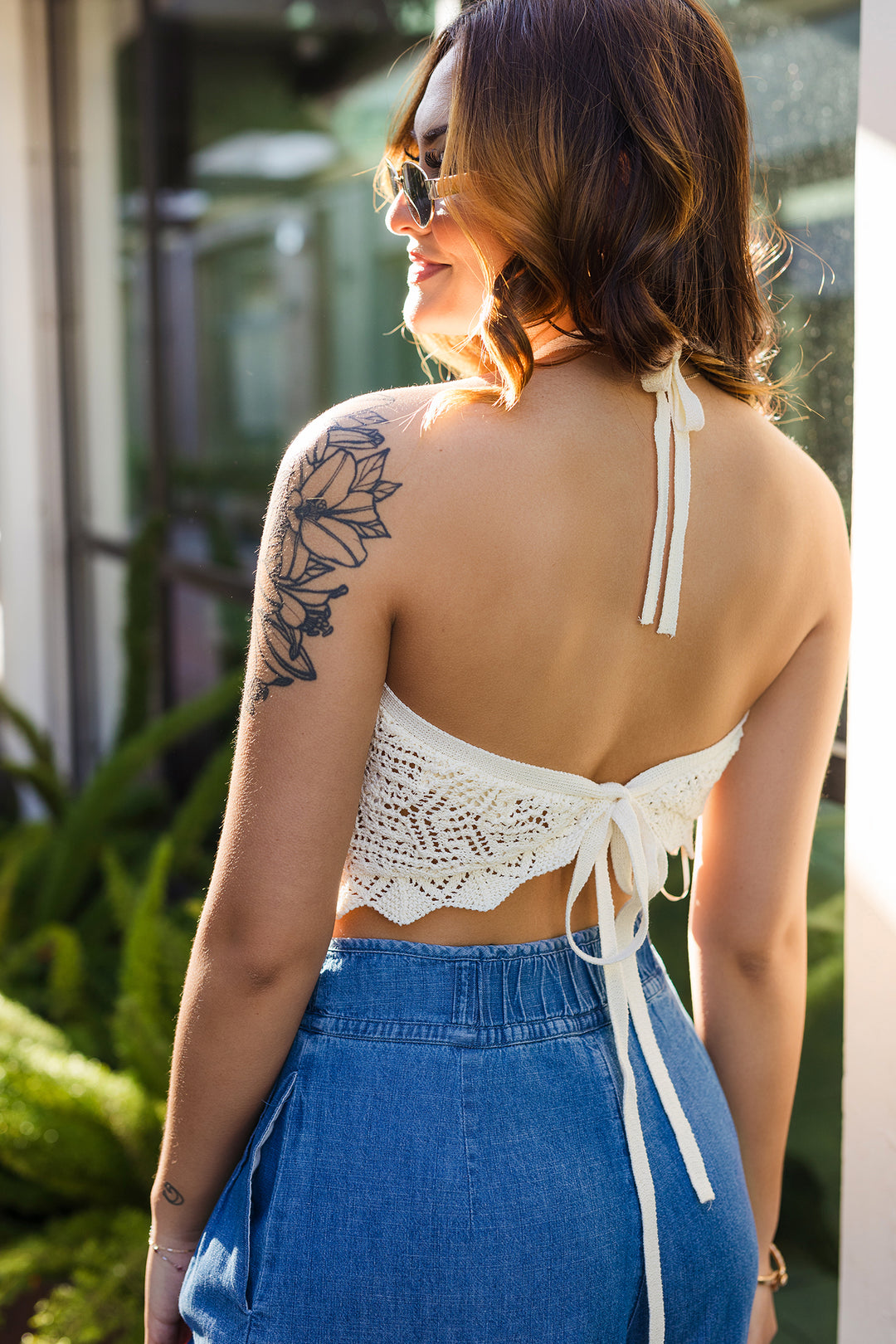 The Salt & Sand Crochet Halter Top