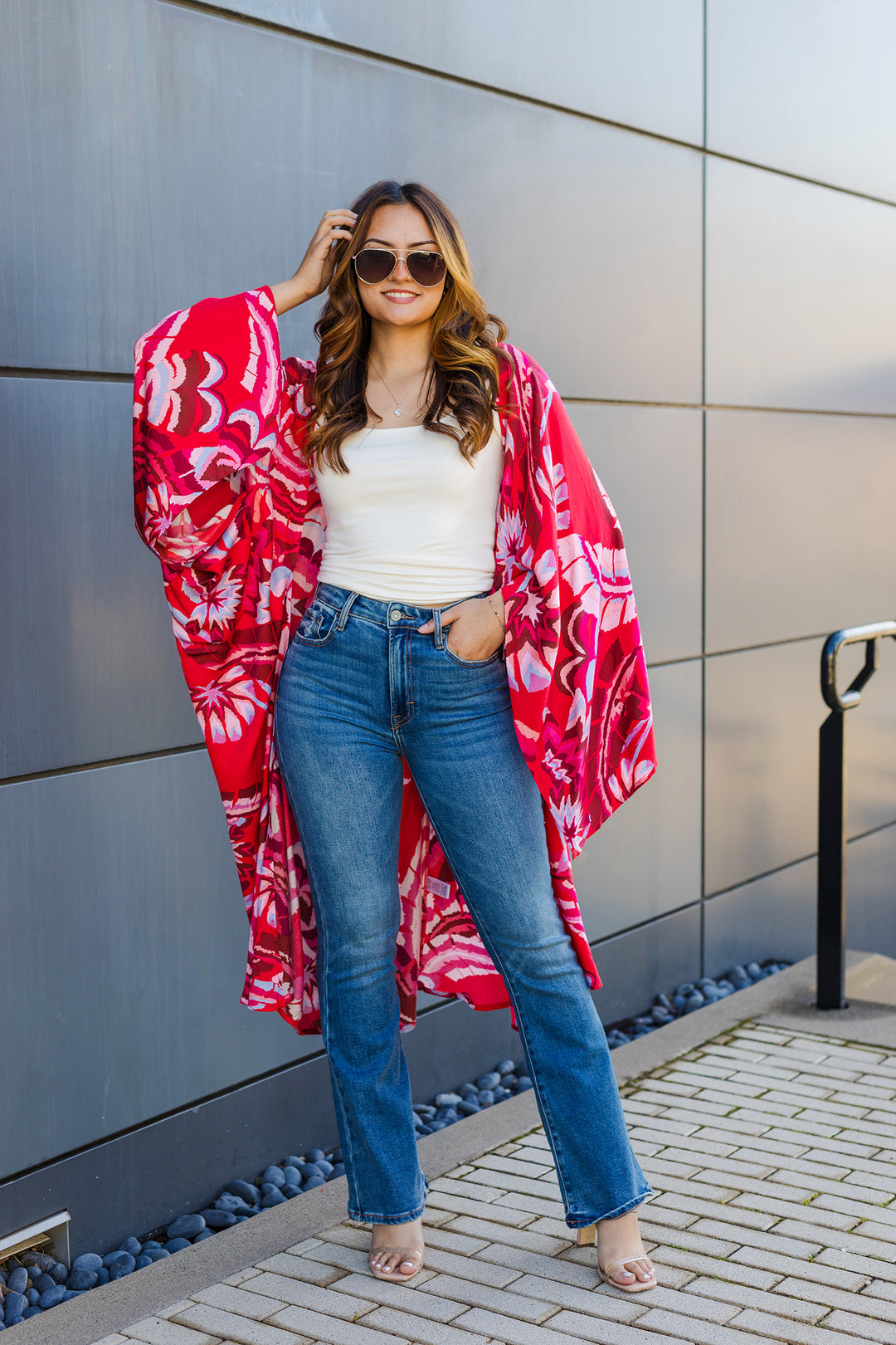 The Petals in Paradise Kimono Cardigan
