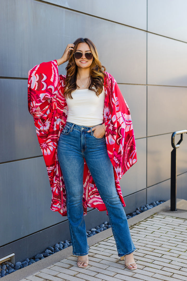 The Petals in Paradise Kimono Cardigan