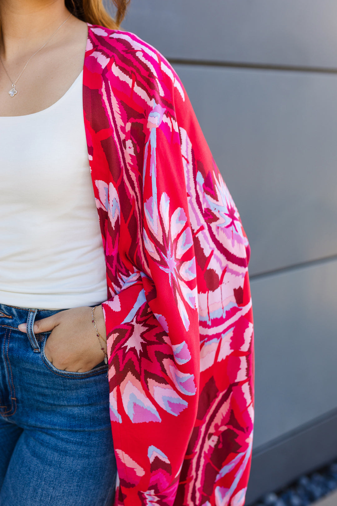 The Petals in Paradise Kimono Cardigan