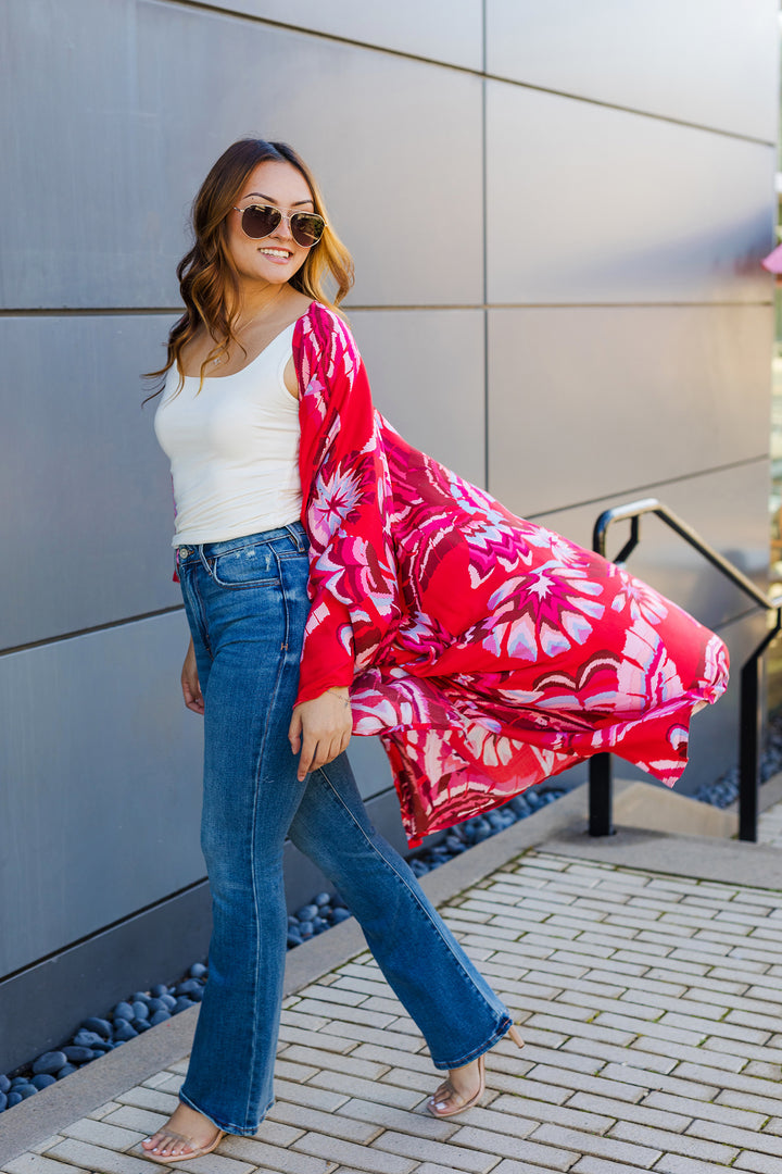 The Petals in Paradise Kimono Cardigan