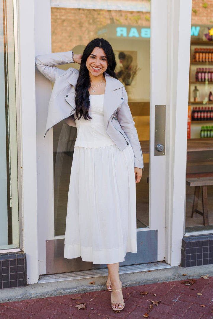 The Clean Slate Faux Leather Jacket
