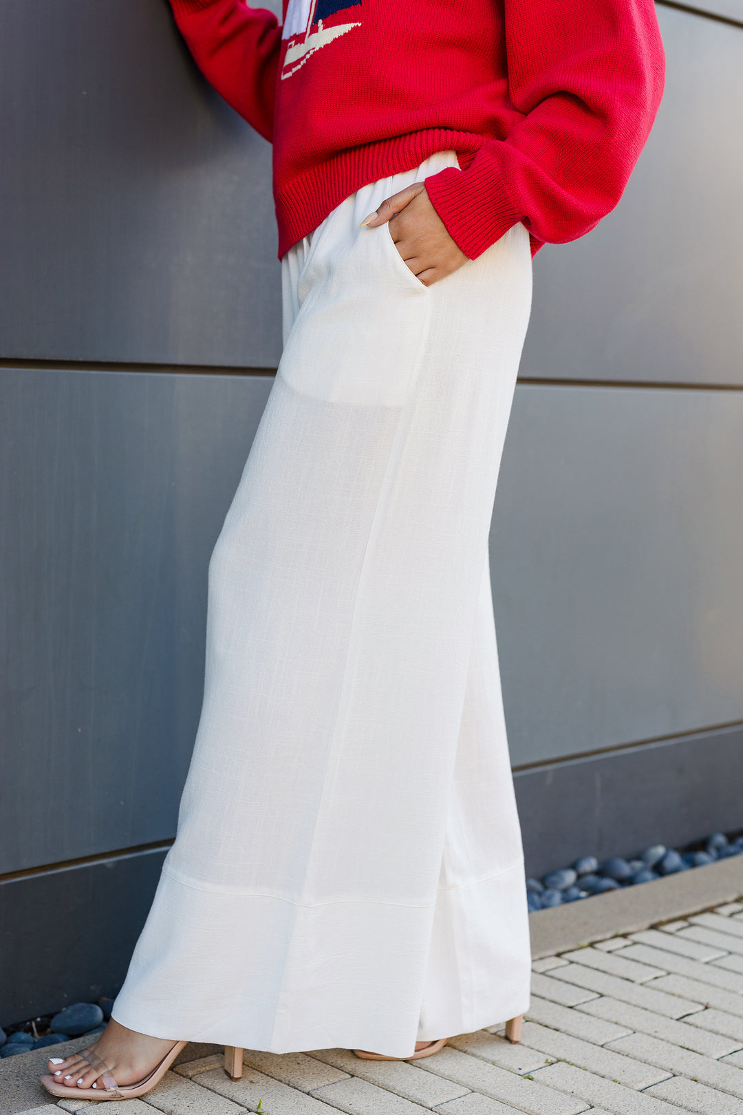 The Beachy Keen White Linen Pants