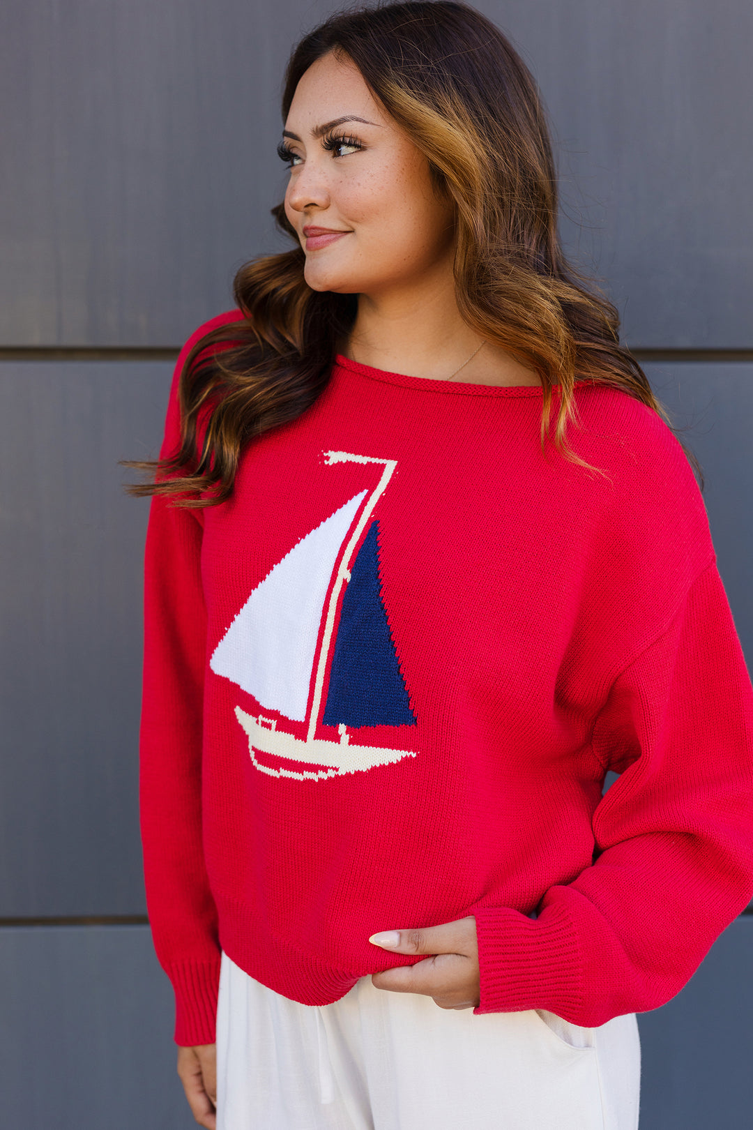 The Red Harbor Sweater