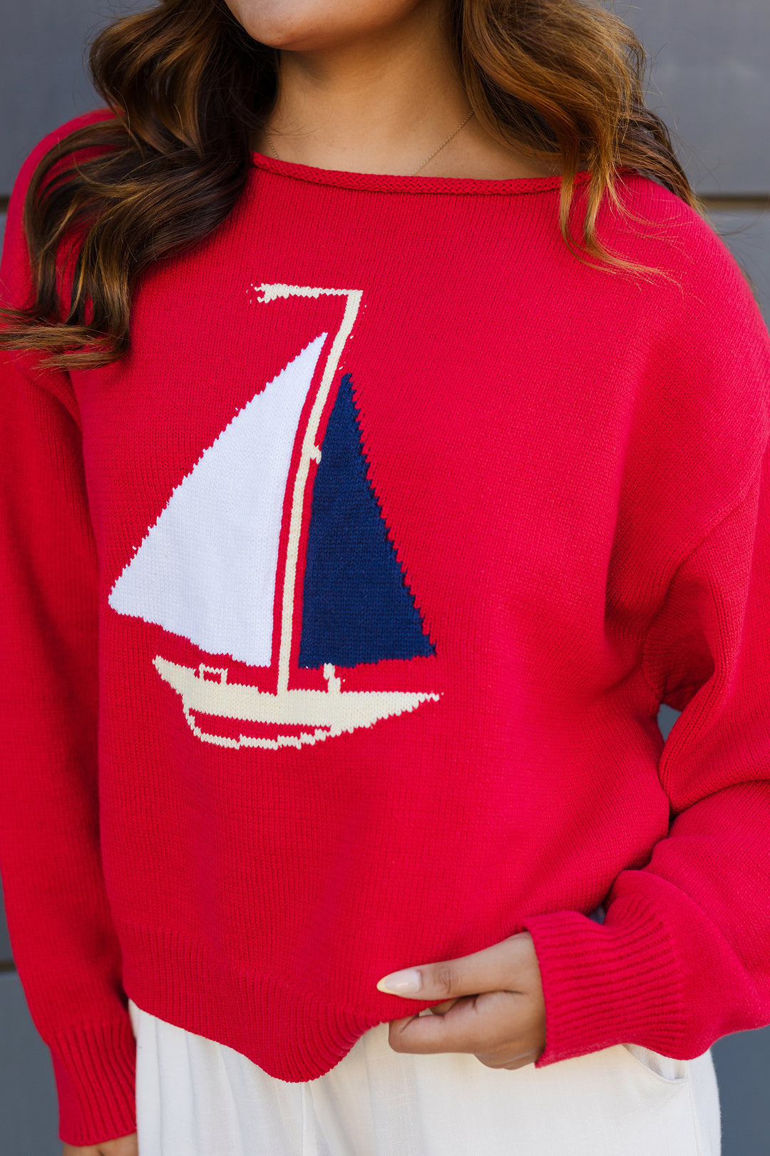 The Red Harbor Sweater