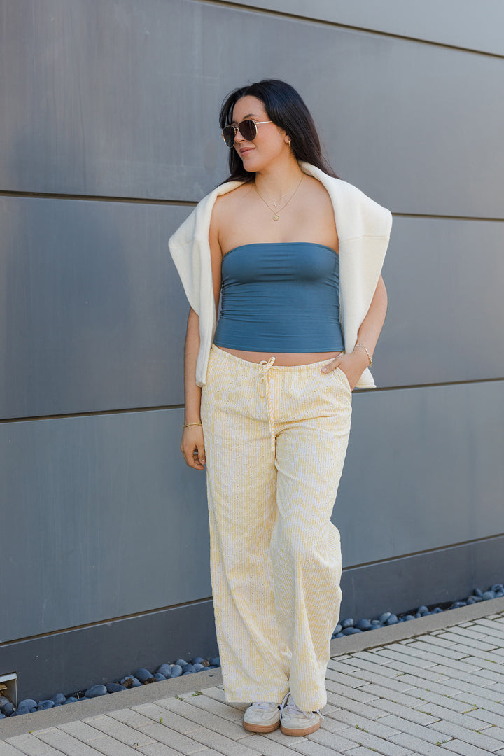 The Sunshine State Of Mind Striped Beach Pants