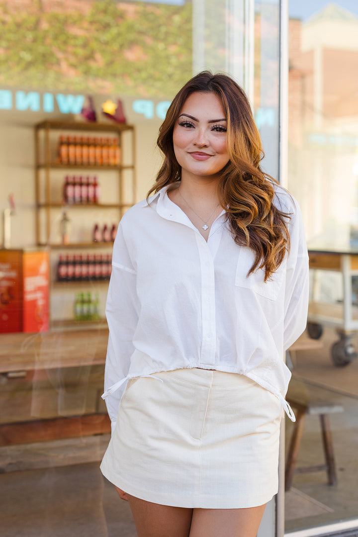 The White Sands Collared Button Up Shirt