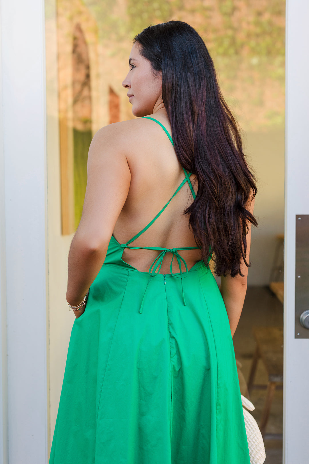 The Fresh Air Poplin Midi Dress