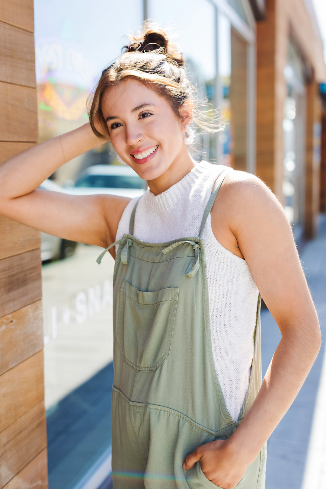 The Wild Ones White Sleeveless Sweater