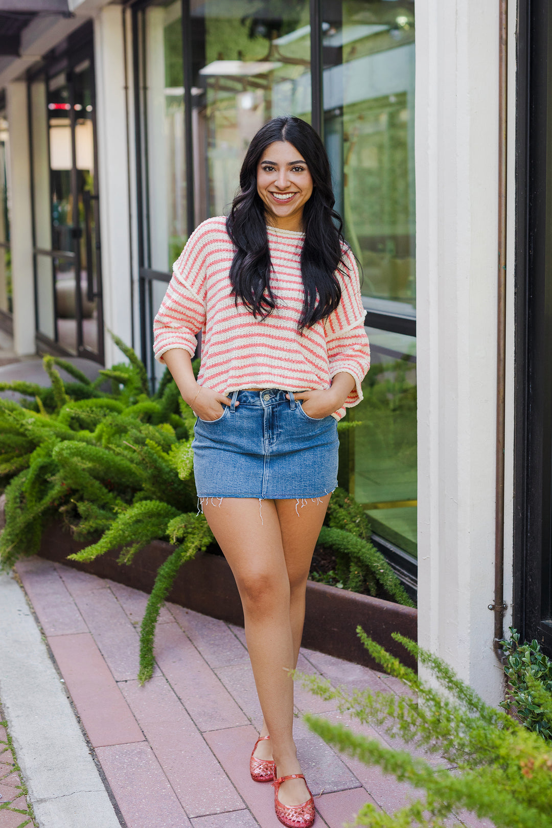 The Blue Jean Baby Micro Mini Skirt