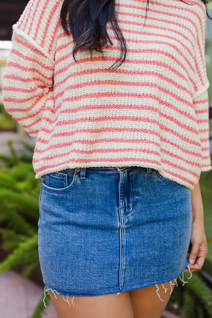 The Blue Jean Baby Micro Mini Skirt