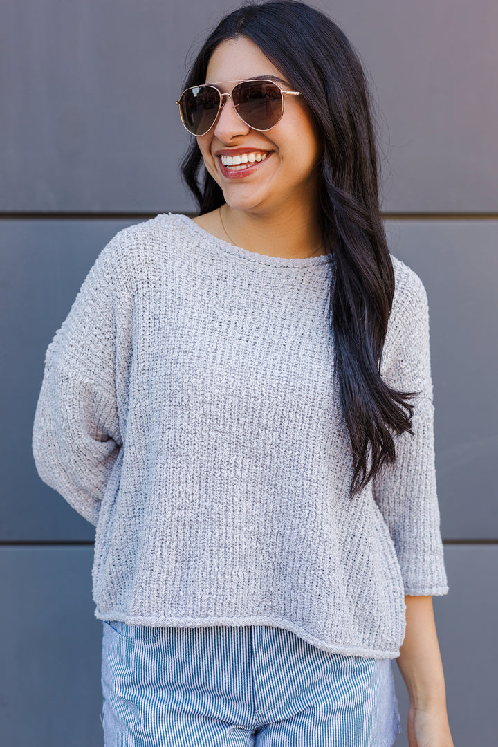 The Baby Blues Soft Summer Sweater