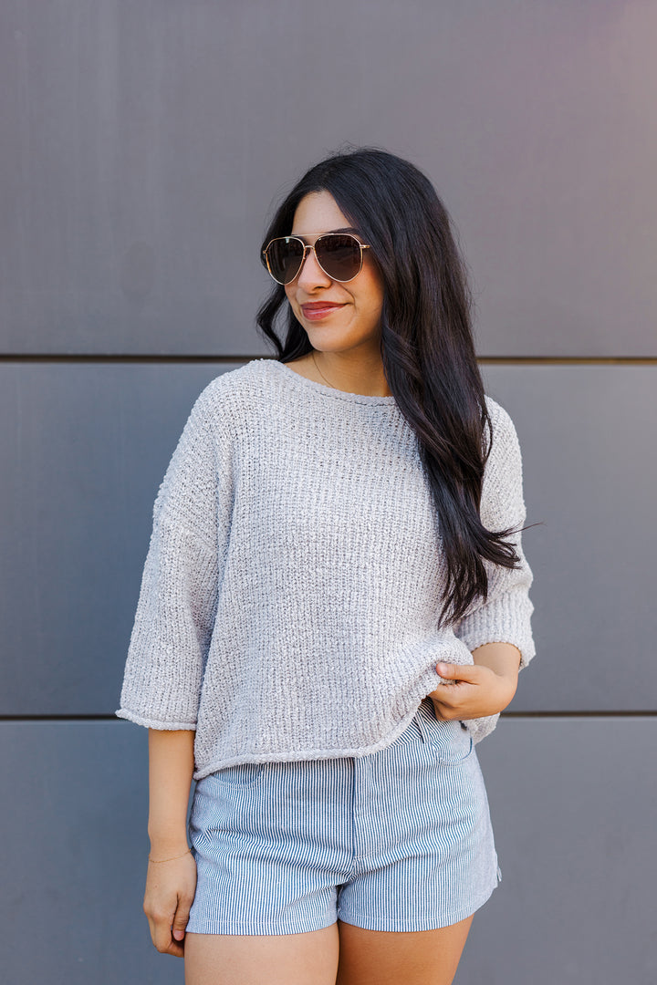The Baby Blues Soft Summer Sweater