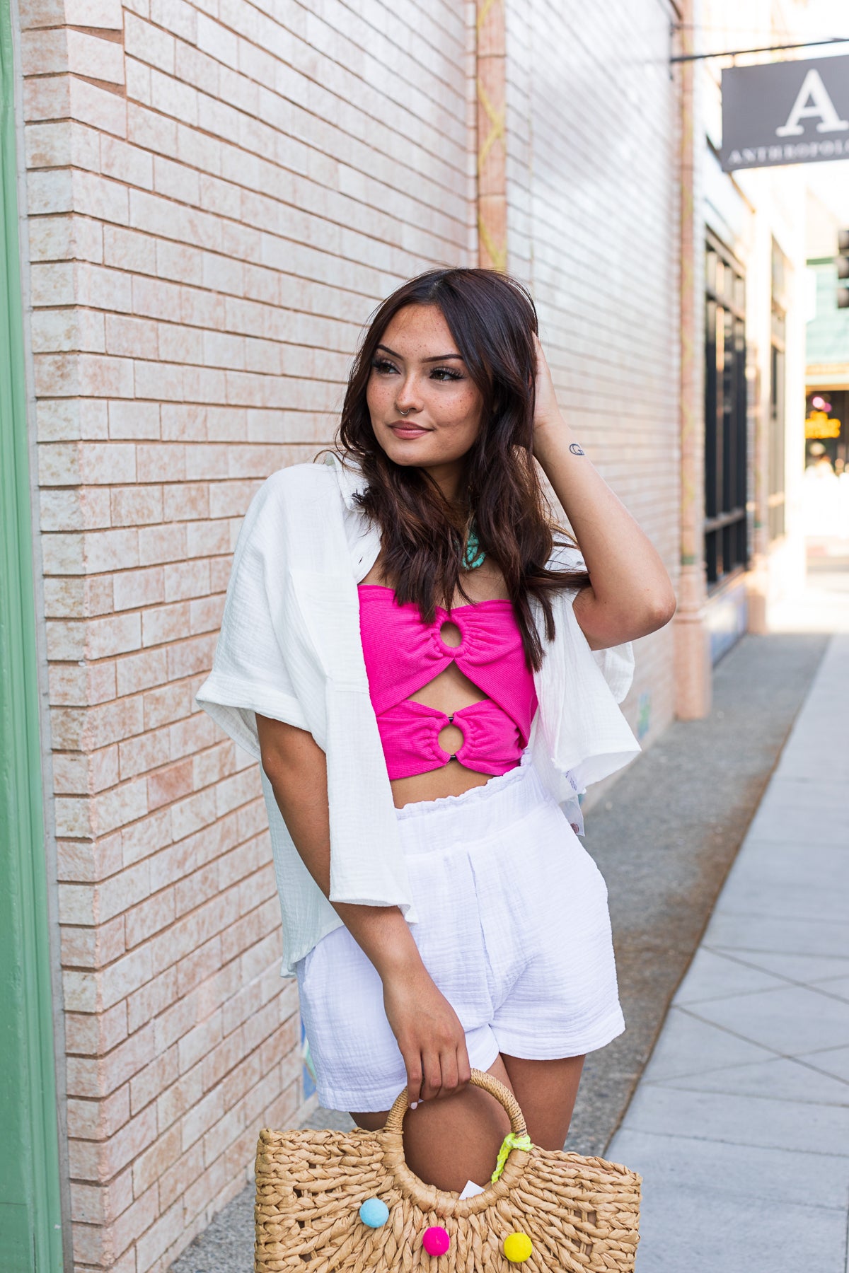 The Beckham Double Ring Strapless Top