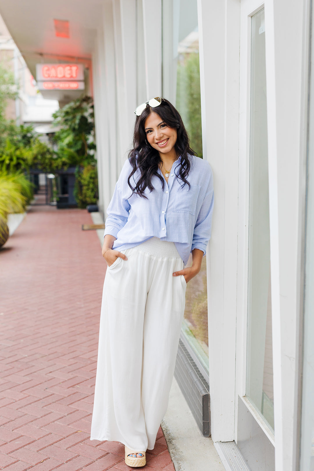 The Coast is Clear Wide Leg Pants