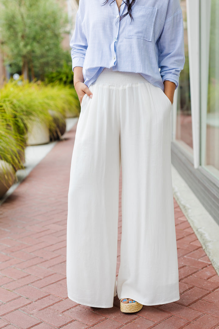 The Coast is Clear Wide Leg Pants