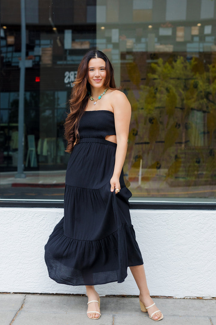 The Just Coasting Cutout Maxi Dress