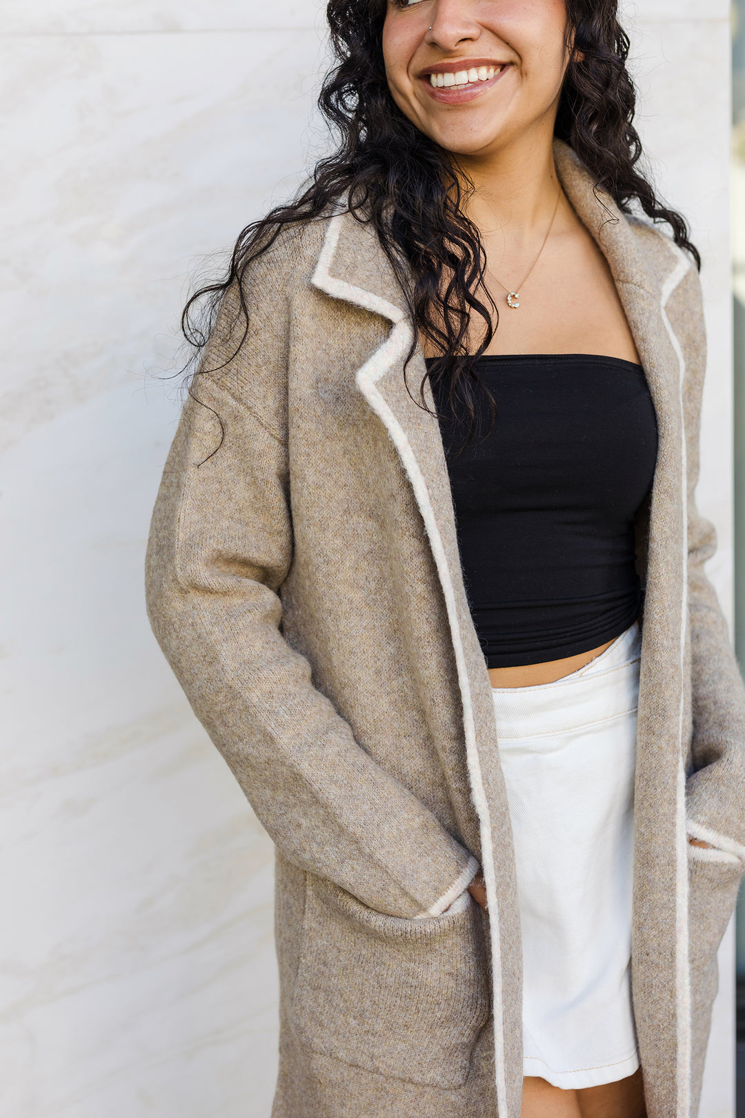 The In the Details Open Front Cardigan