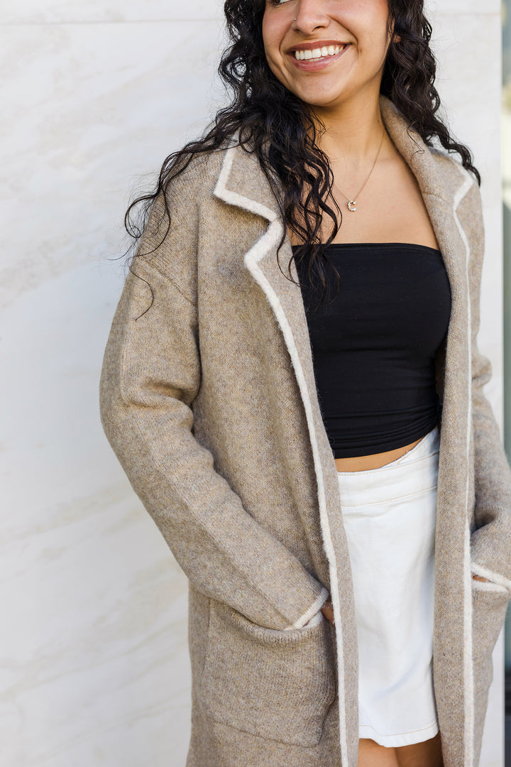 The In the Details Open Front Cardigan