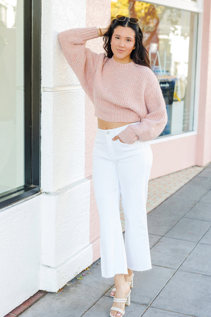 The Coffee Run Chunky Knit Sweater