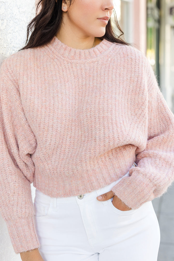 The Coffee Run Chunky Knit Sweater