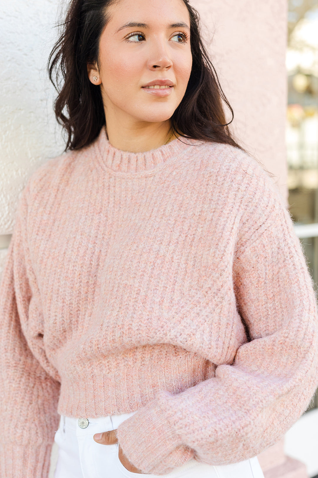 The Coffee Run Chunky Knit Sweater