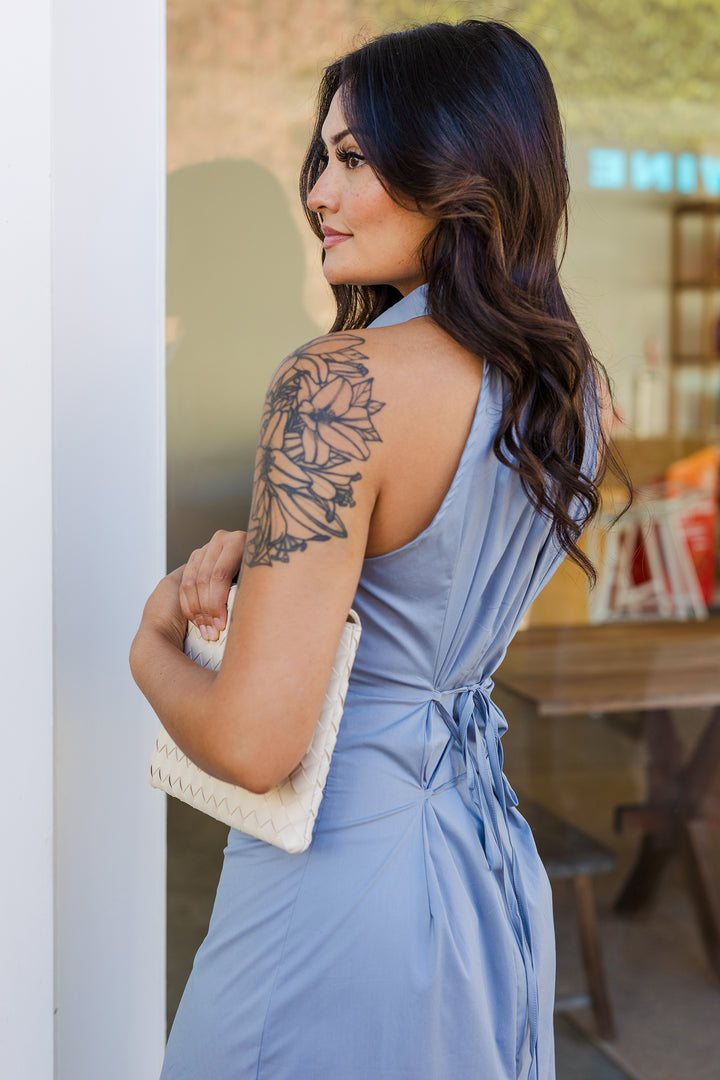 The Cambria Poplin Midi Dress