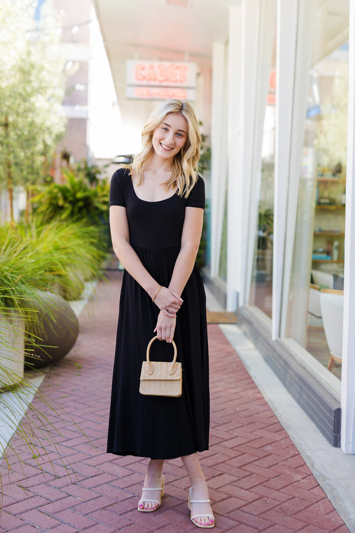 The Blanca Black Double Layered Jumpsuit