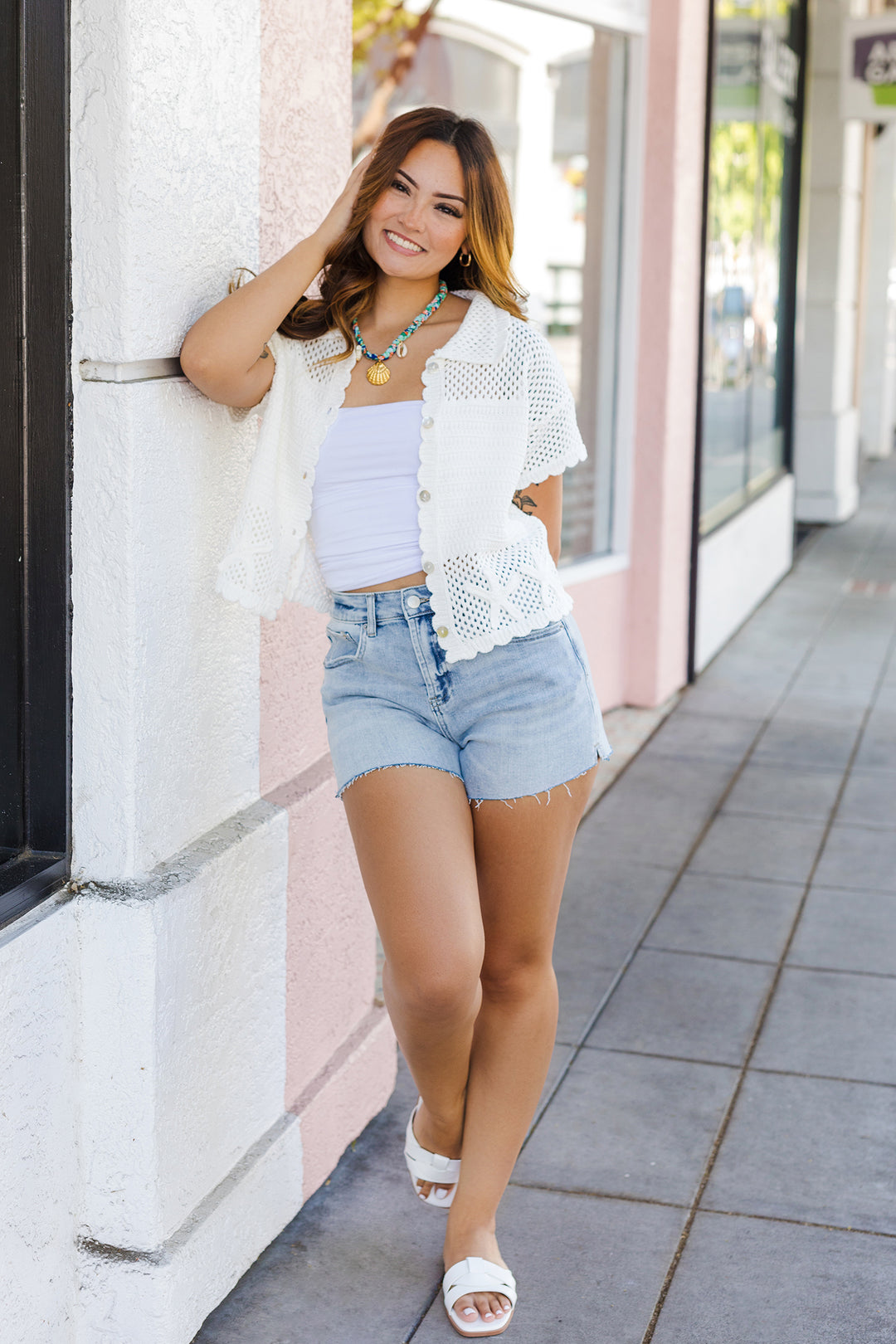 The Shore Breeze Crochet Top