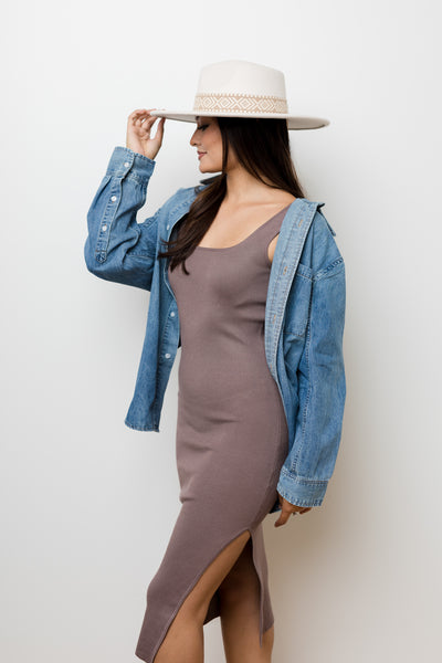 The Cowboy's Sweetheart Washed Denim Buttonup Shirt