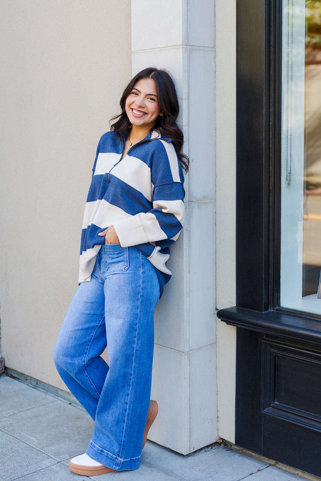 The Game Plan Half-Zip Long Sleeve Shirt