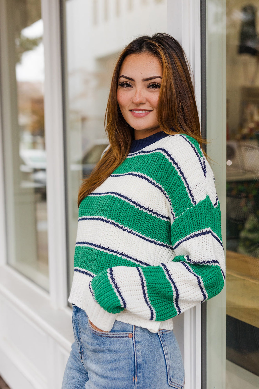 The Breton Striped Pullover Sweater
