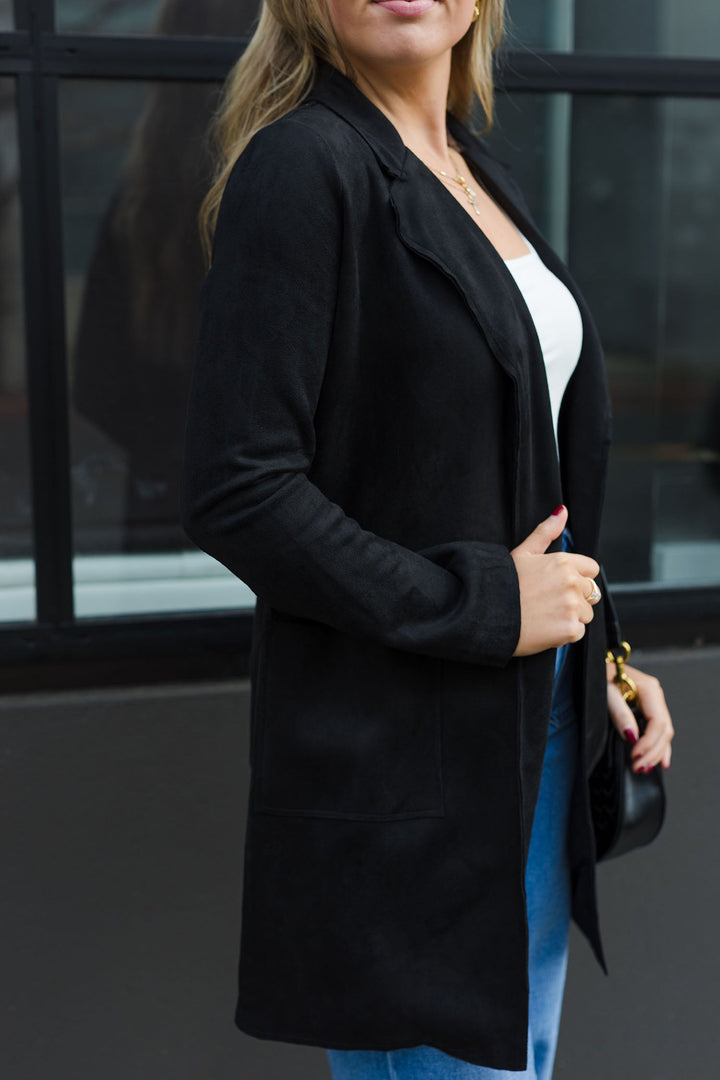 The Cincinnati Suede Trench Coat