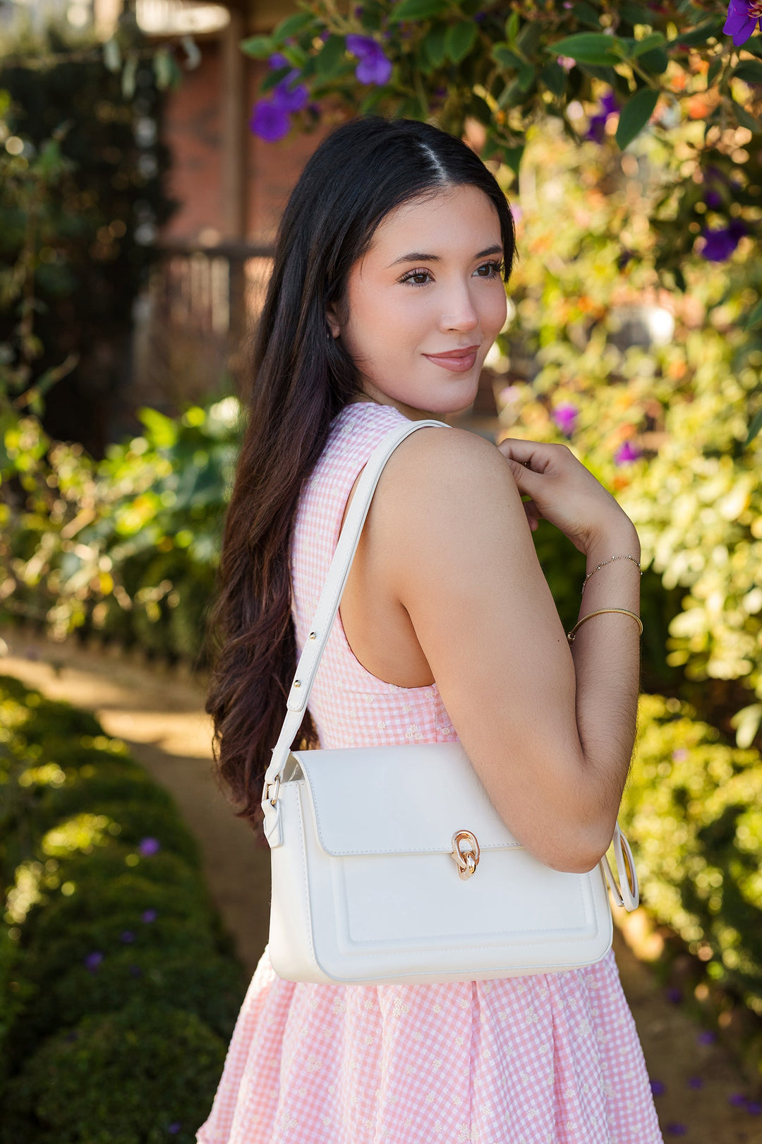The Rosebud Picnic Mini Dress