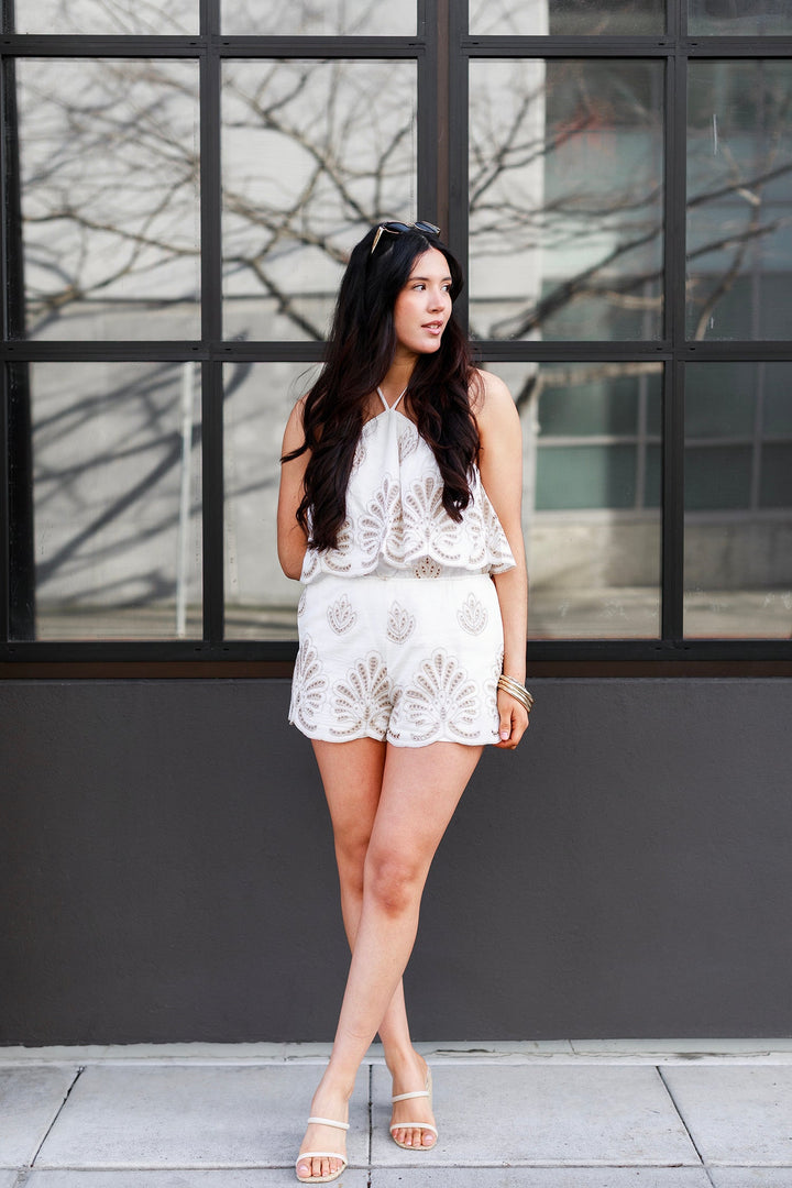 The Sand & Sun Halter Romper