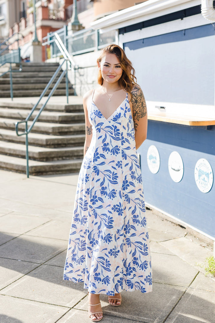 The Flirt in Full Bloom Maxi Dress