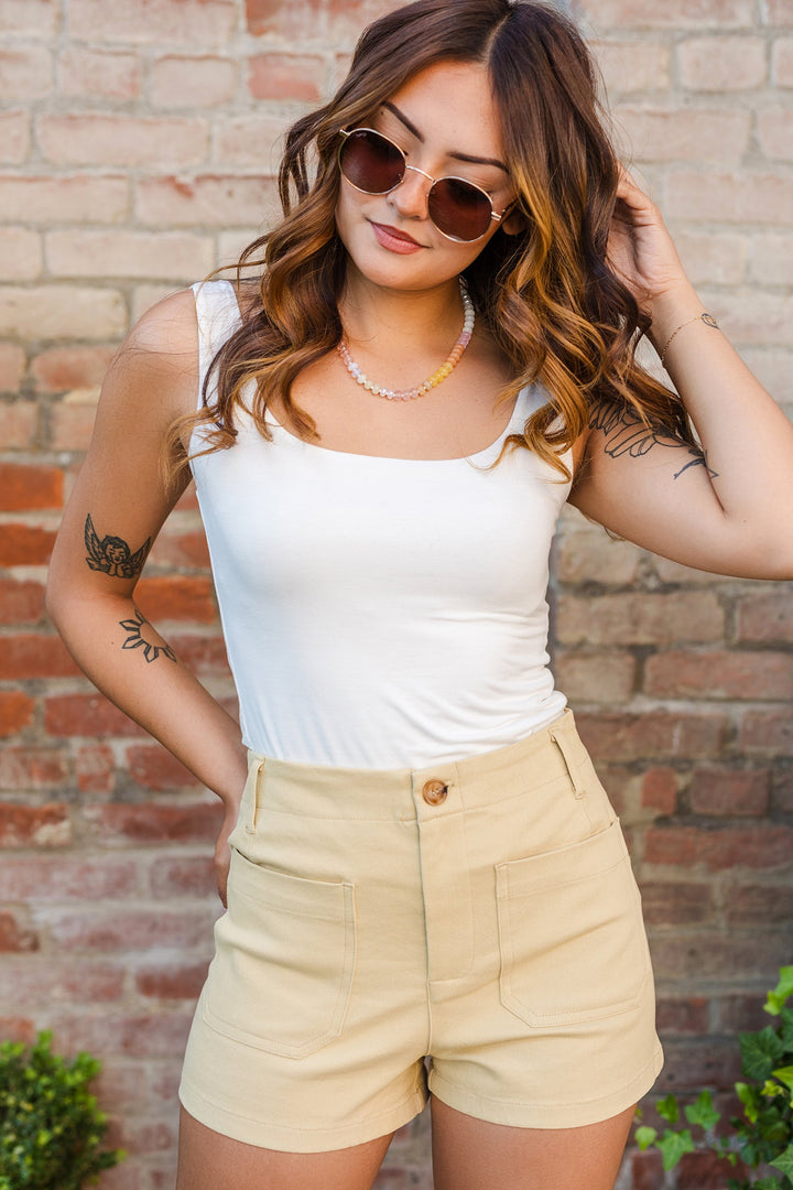 The Sweet As Honey Front Pocket Shorts